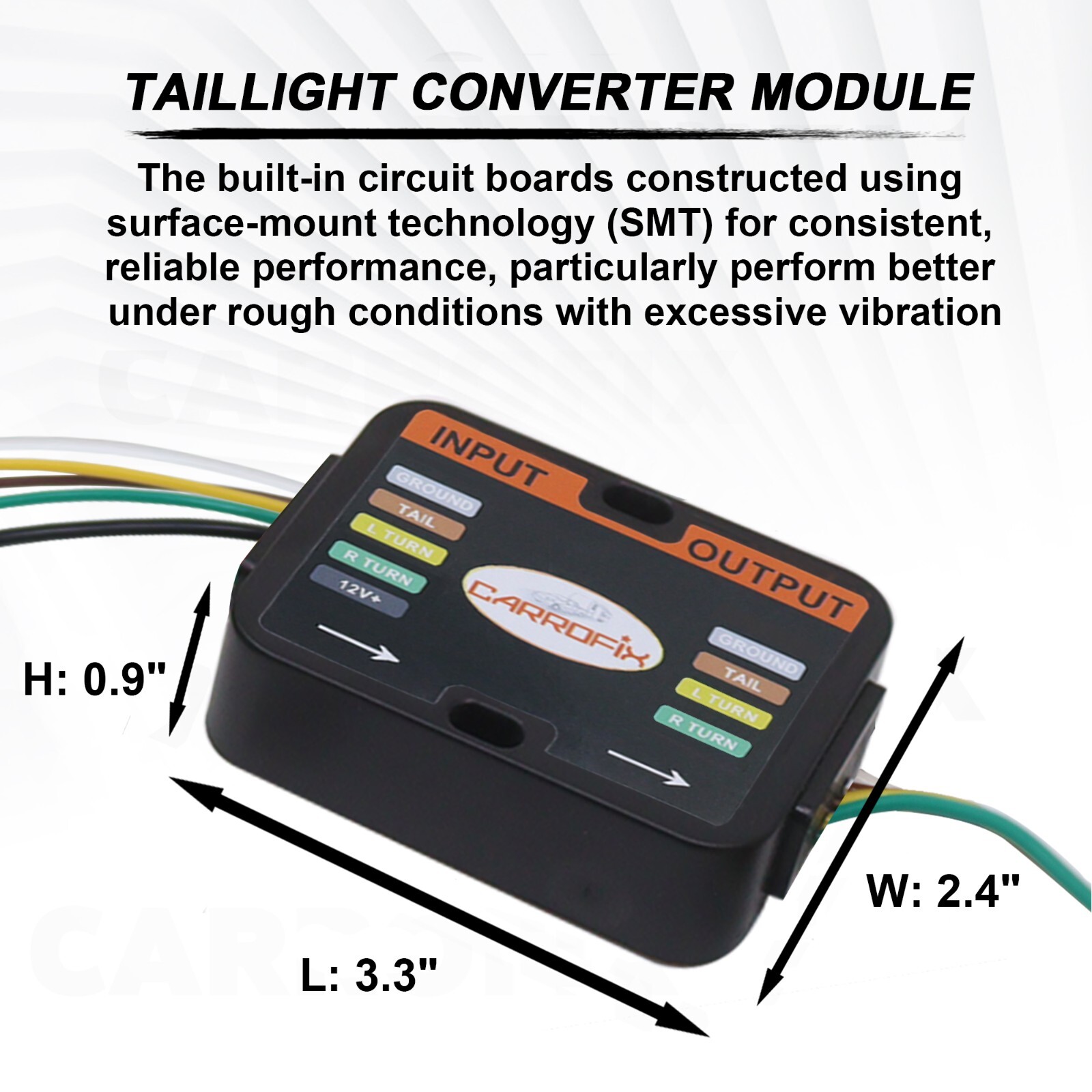 For Jeep Cherokee 2014-2018 4 Way Flat Trailer Tow Harness Custom Fit Connector
