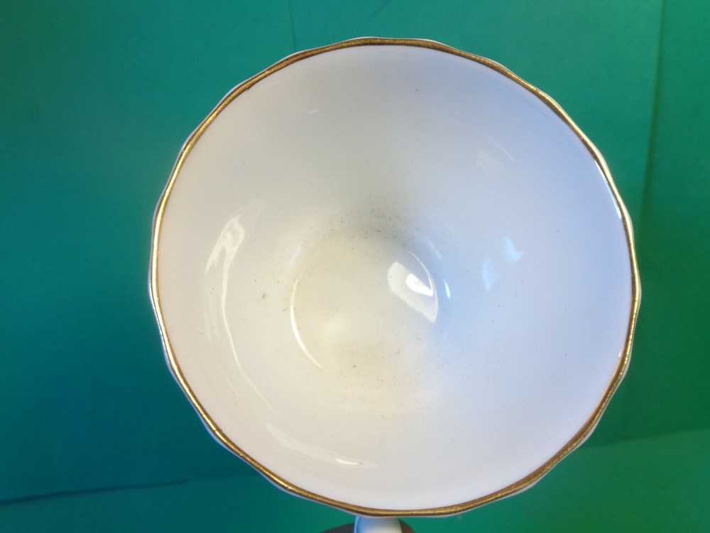 Regency Floral Pattern Cup & Saucer, England (Used/EUC)