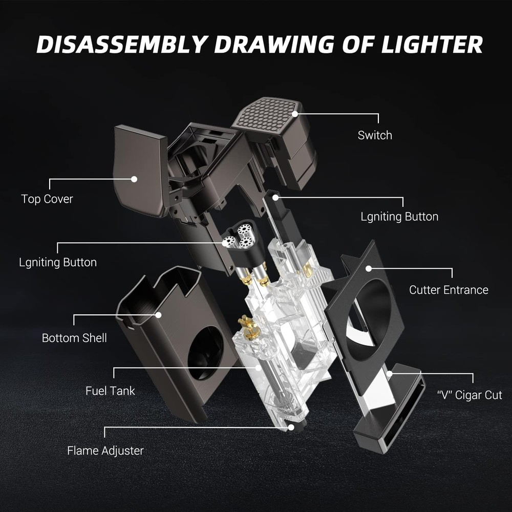 Triple Jet Flame Torch