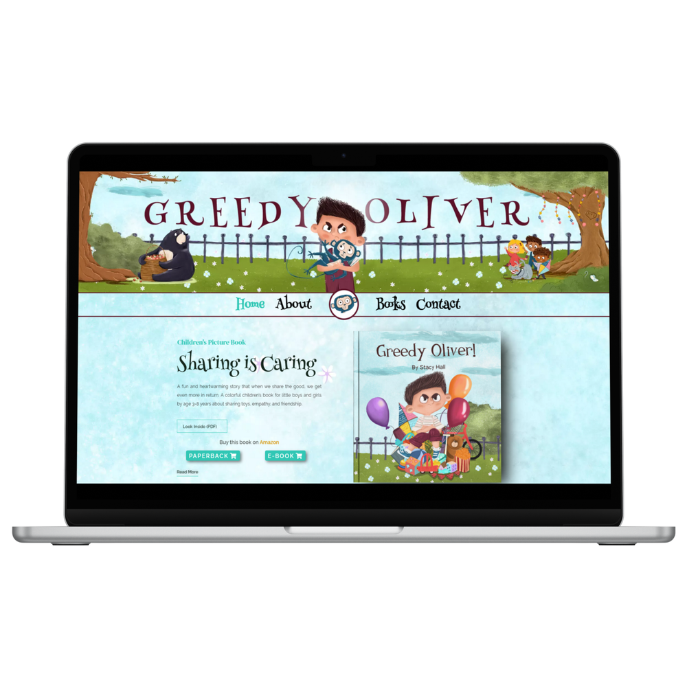 Illustrator Website Design Wordpress Responsive FREE Domain and Hosting SEO