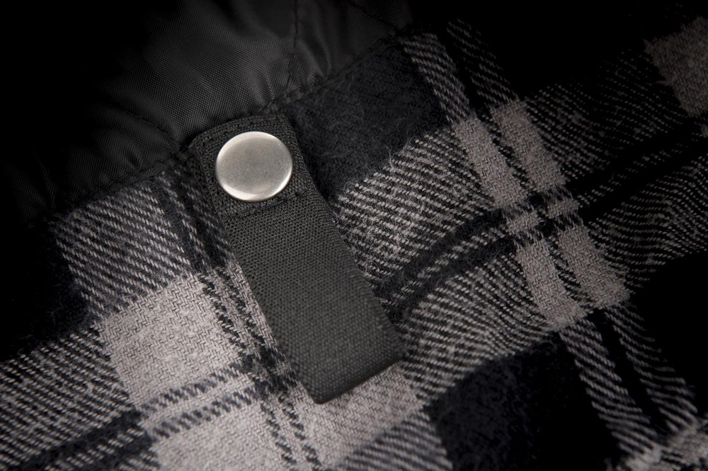 Marksman Flannel Black/Grey Sm