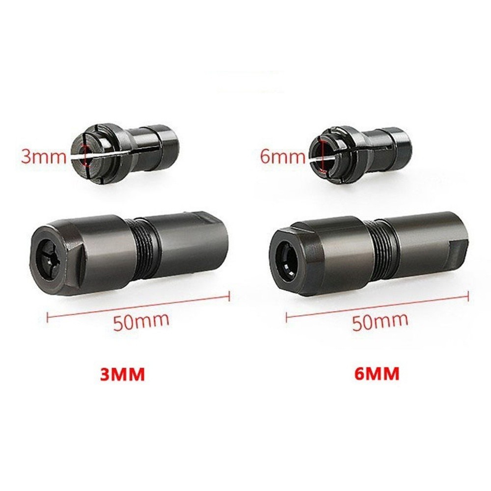 For 100-type Angle Grinder Modified Adapter to Straight Grinder Chuck M10 Thread