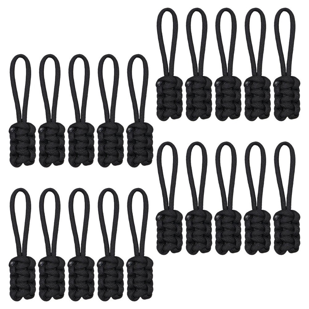20 Pcs Replacement Zipper Pulls Tab Universal Removable Repairer