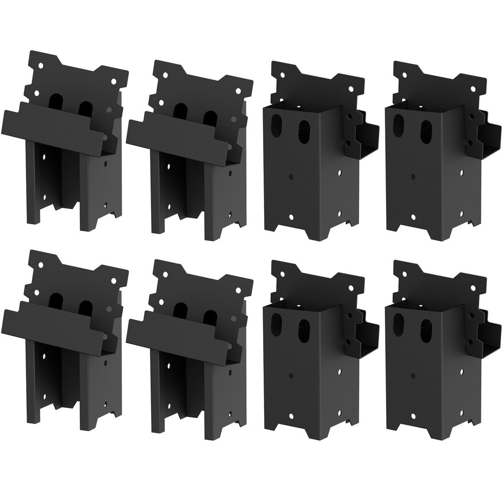 Deer Blind Brackets, Outdoor 4 x 4 Platform Bracket,(8 Pack)
