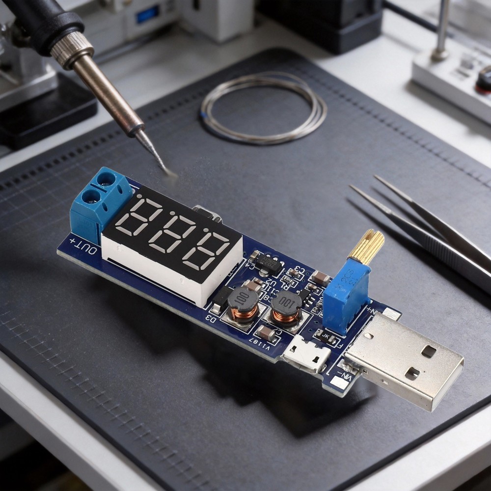 Adjustable Voltage Module Electronic Circuit Design Input Voltage 3,