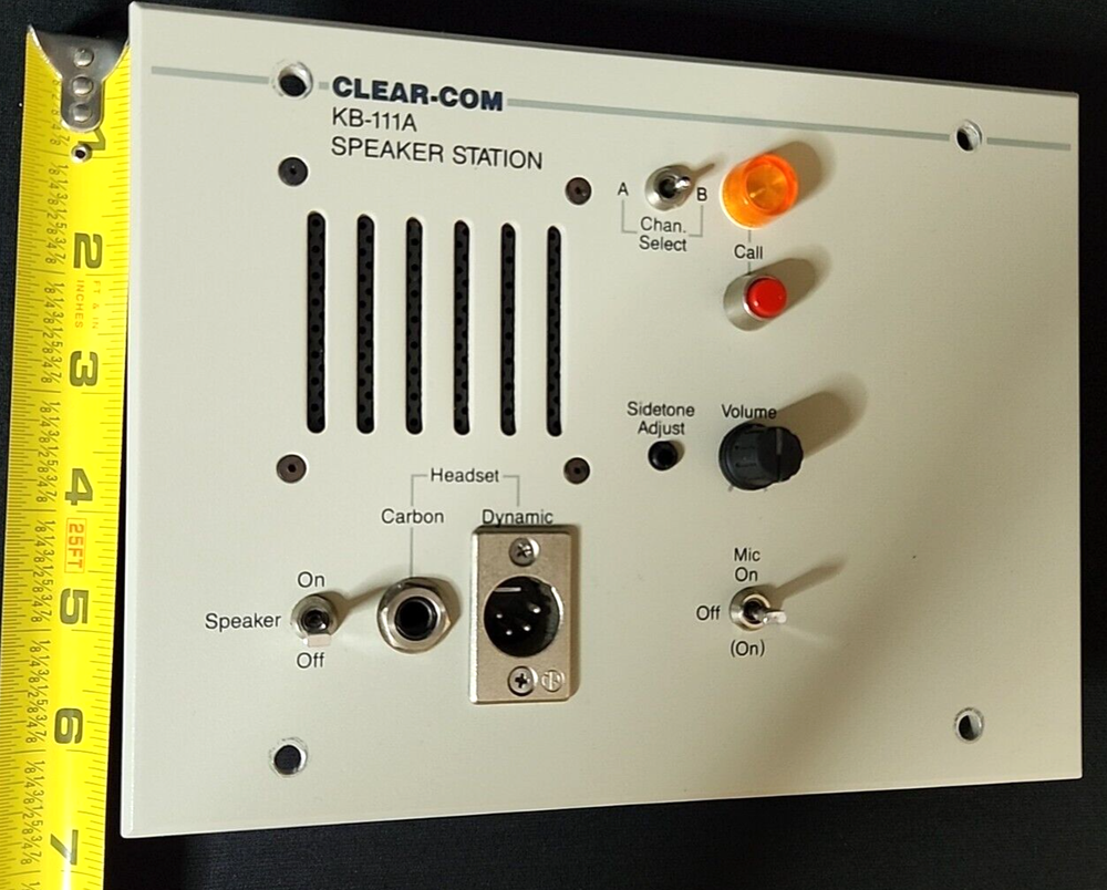 Clear-Com KB-111A Speaker Station
