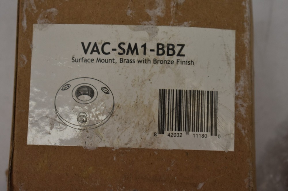Solid Brass Surface Mount w Bronze Finish VAC-SM1-BBZ 1V Replacement Unit