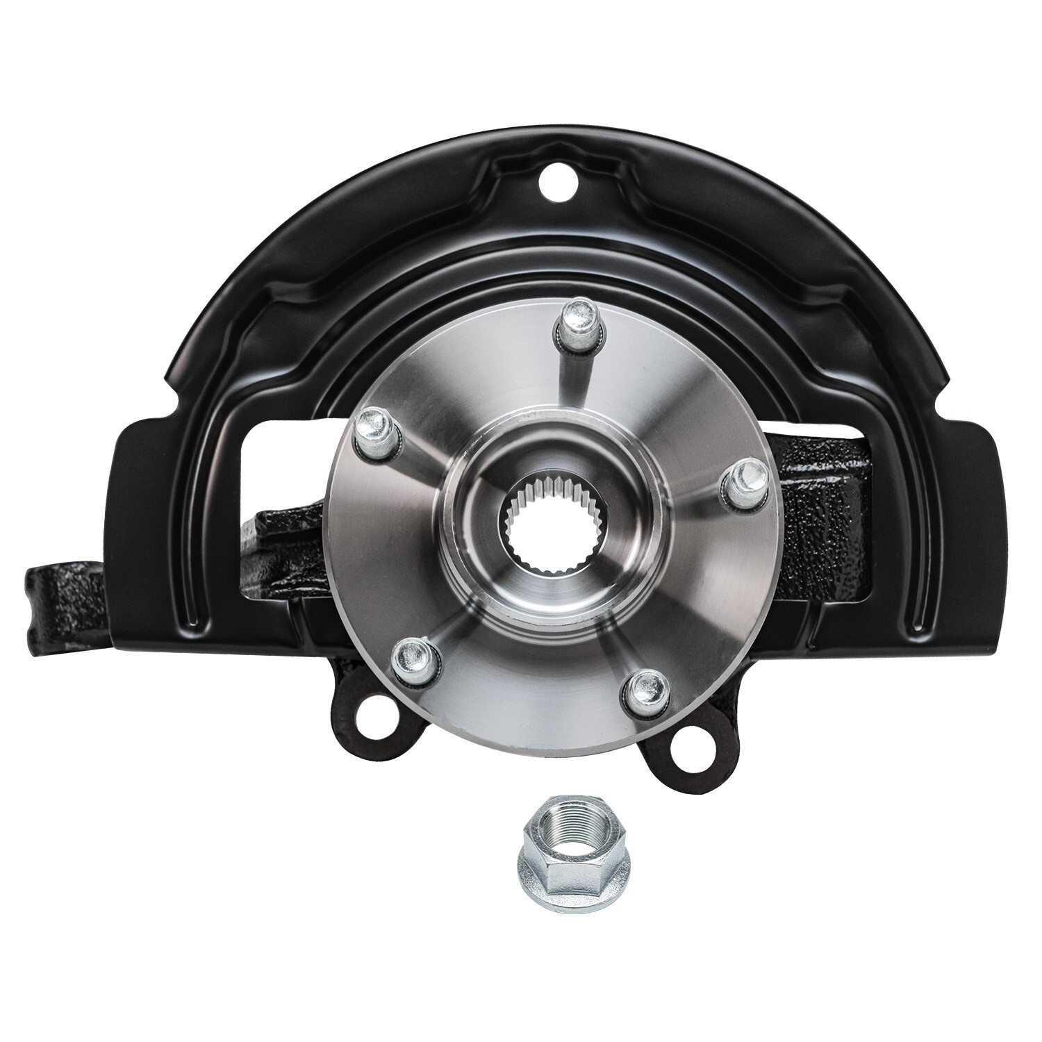 Front Left Knuckle & Wheel Hub Bearing Assembly for 2002 2003-2006 Nissan Altima