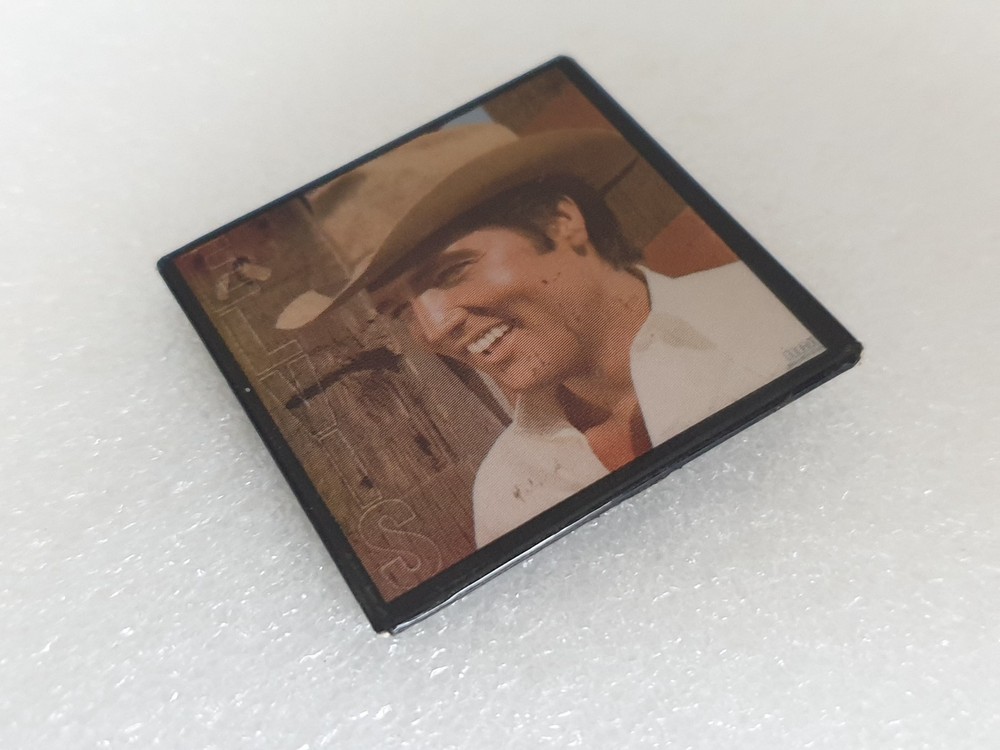 Pin. Badge. Elvis Presley.