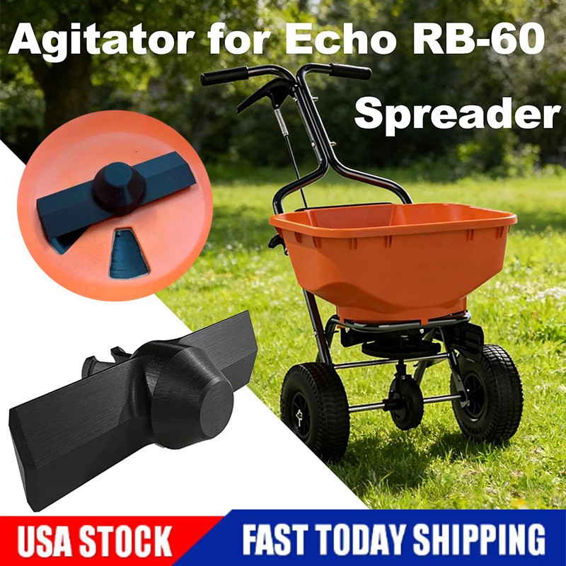 For Echo RB-60 Agitator / Upgraded To Improve Spread Width
