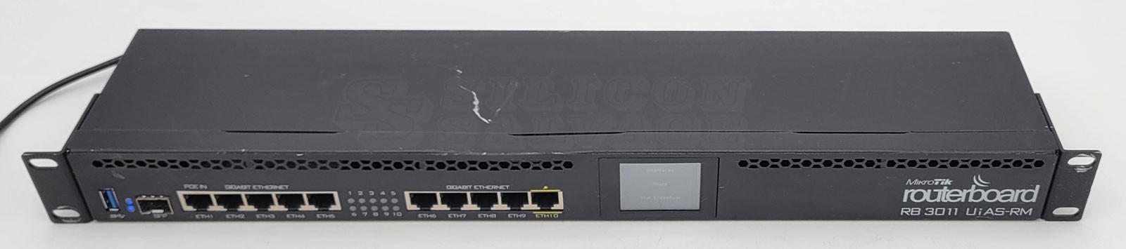MikroTik RB3011UiAS-RM 10 Ports Gigabit Ethernet Router
