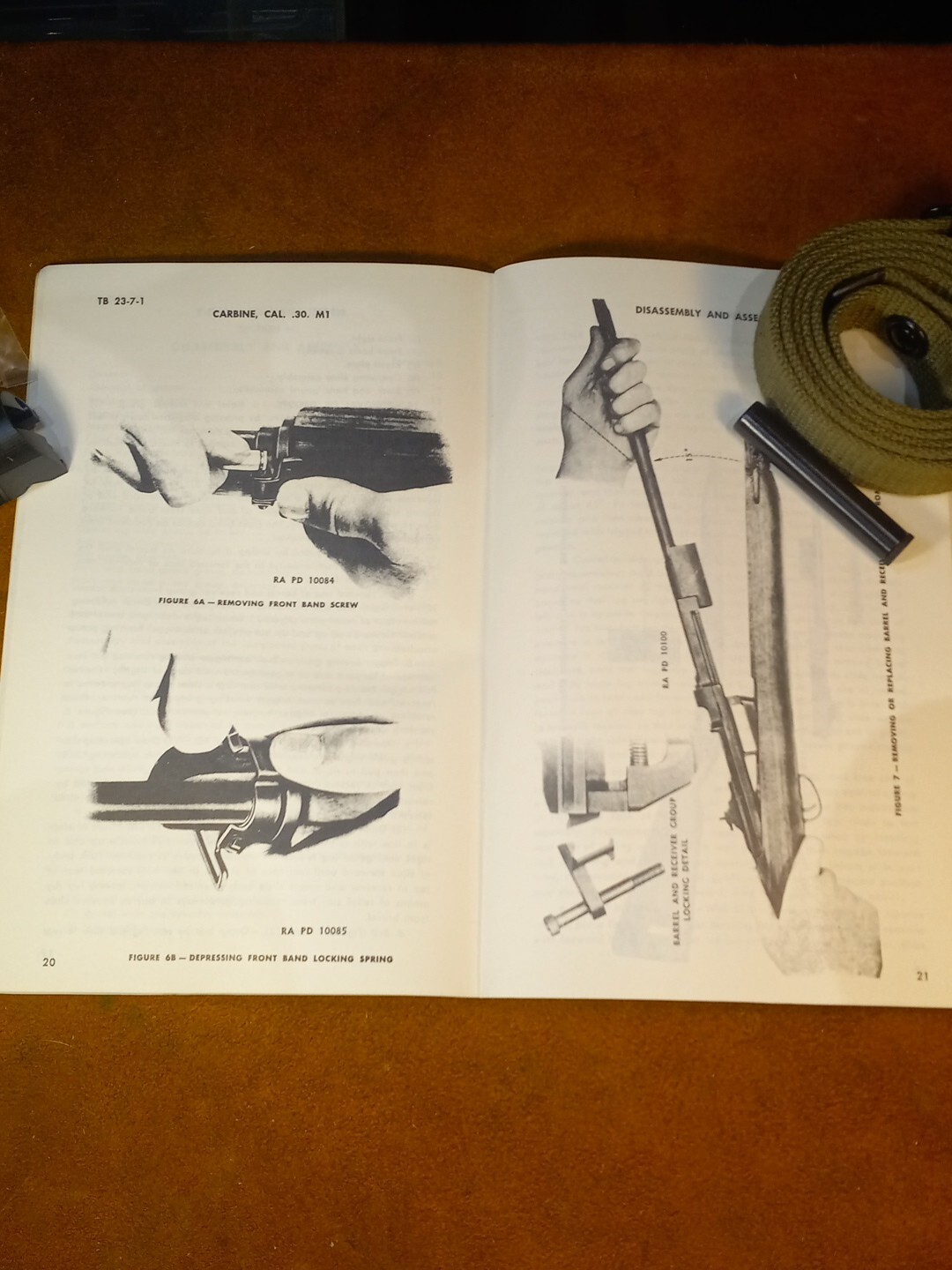 WWII M1 Carbine Sling Oiler Field Manual
