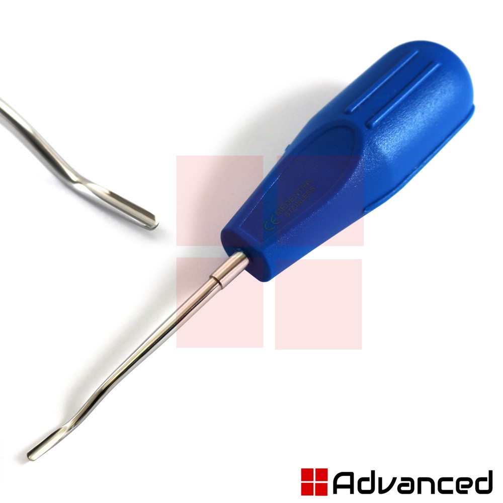 8 Pcs Multi Plastic Handle Dental Luxating Root Elevators Oral Tooth Extraction