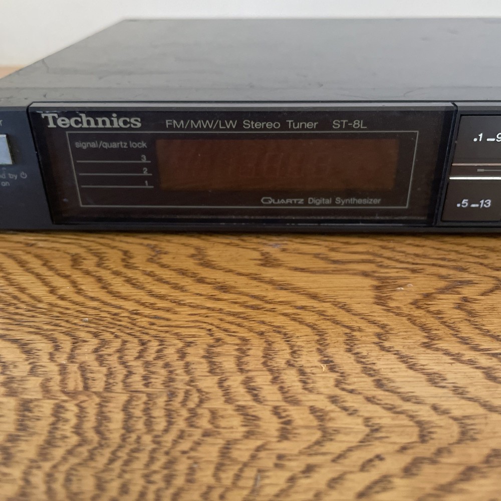 Technics ST-8L Quartz FM/AM Stereo Tuner Black – Stack Power
