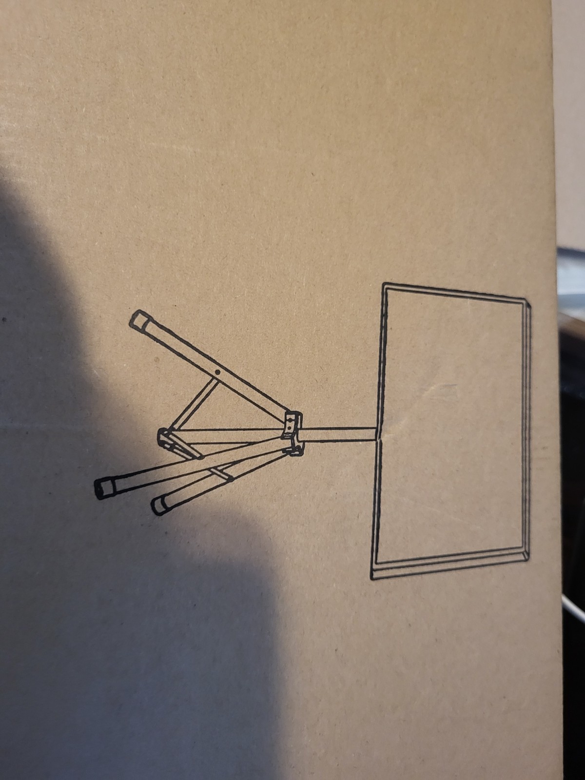 Tripod Portable TV Floor Stand Tilt Mount Base for 32"-70 Inch TV Missing Pieces