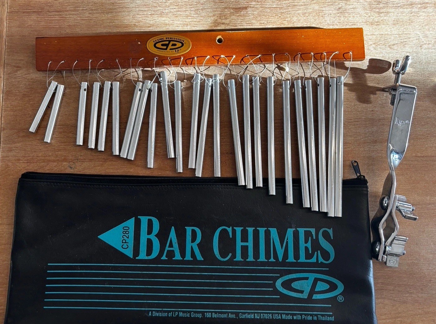 LP Cosmic Percussion Bar Chimes And Case Cp-280