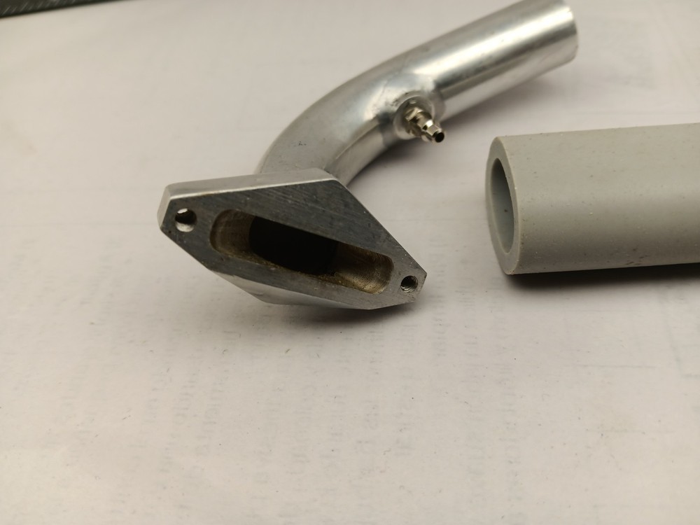 Exhaust Header & Mounting Screws for RC & Model Airplane Engine