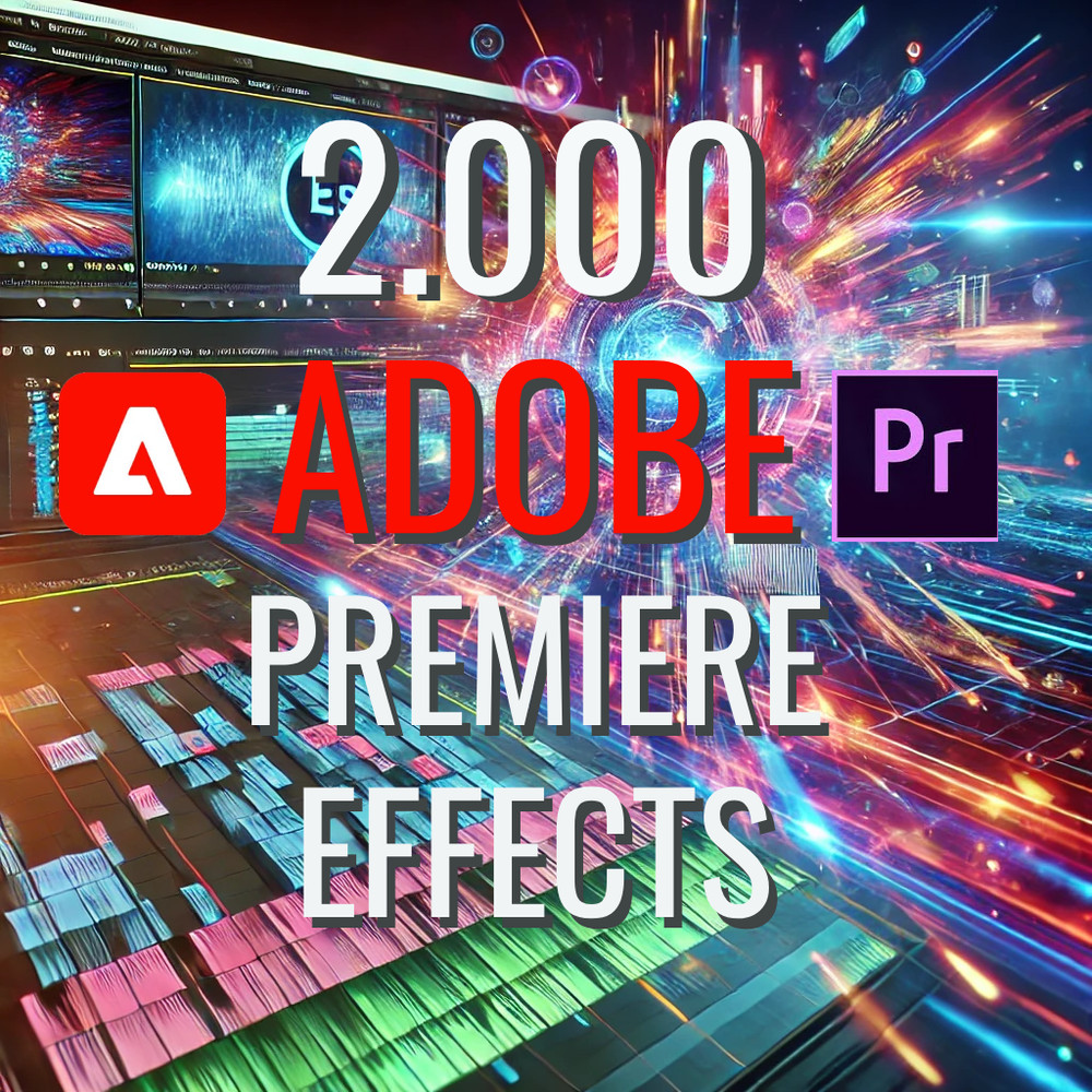 2000 Advanced Adobe Premiere Pro Effects Pack – Elevate Your Video Editing!
