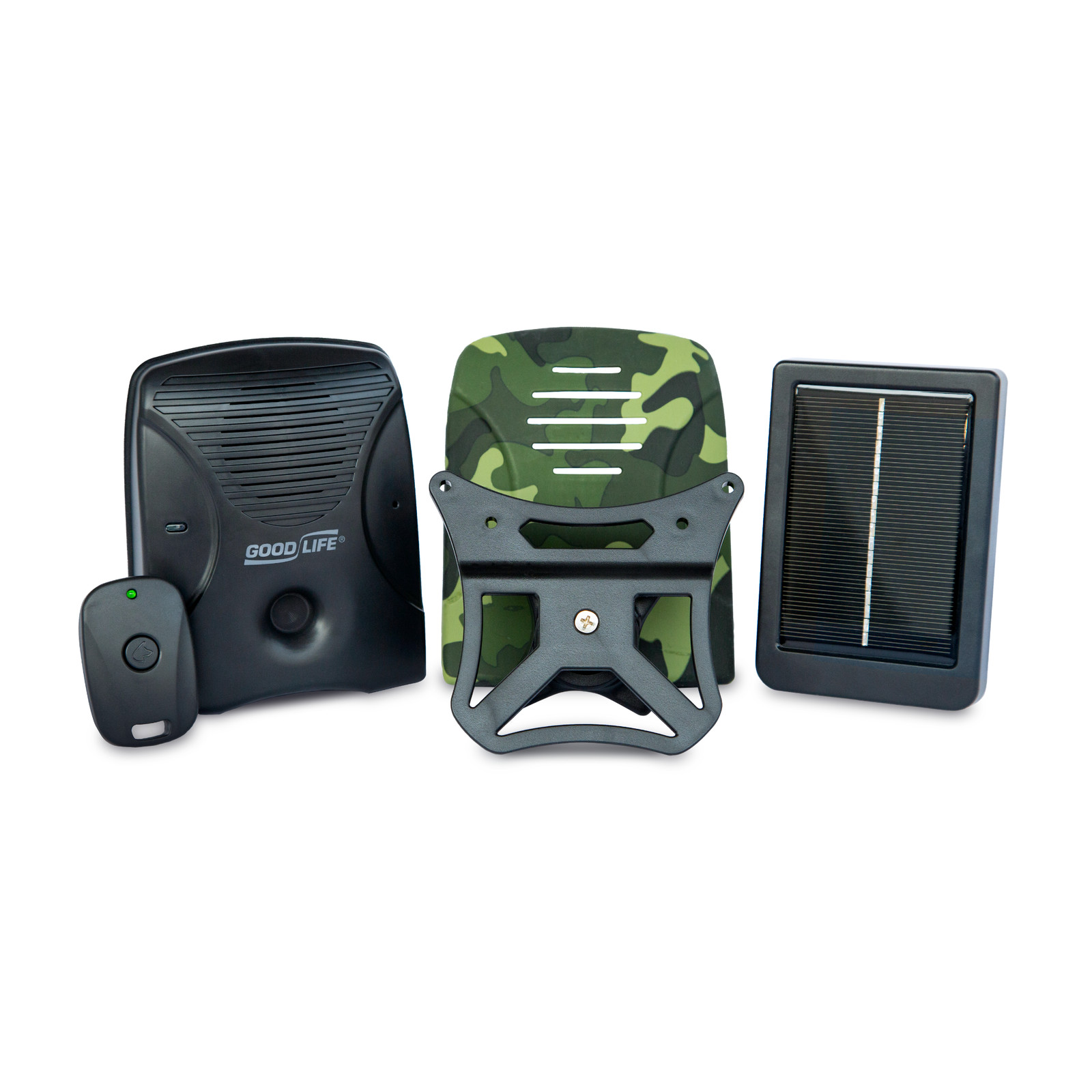 Dog Silencer® MAX Complete Package With Solar Panel And Mounting Bracket