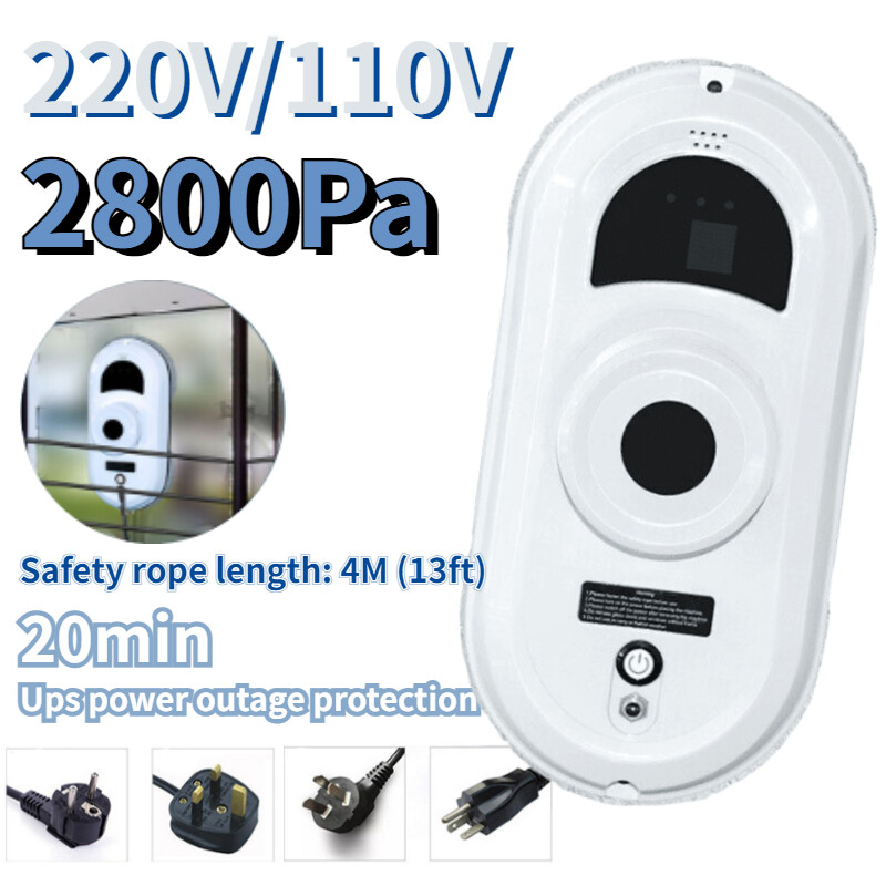220V/110V Automatic Cleaning Machine Remote Control Smart Window Cleaner Robot
