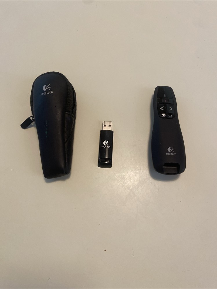 Logitech R400 Laser Presentation Remote - Black