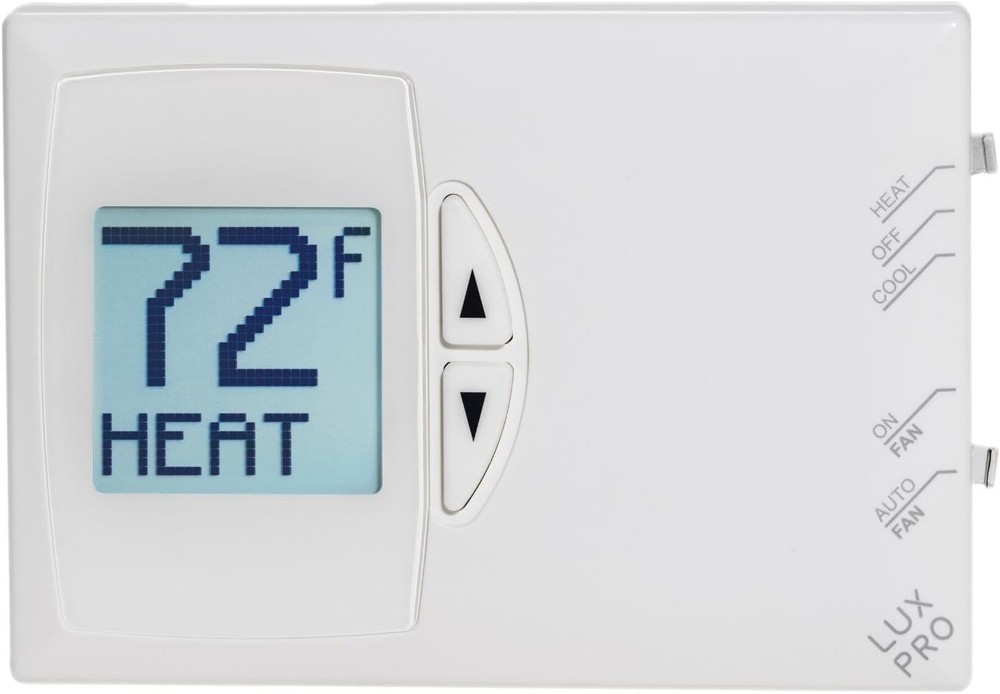 Lux Pro PSD111B Non-Programmable Lever Thermostat Heating and Colling