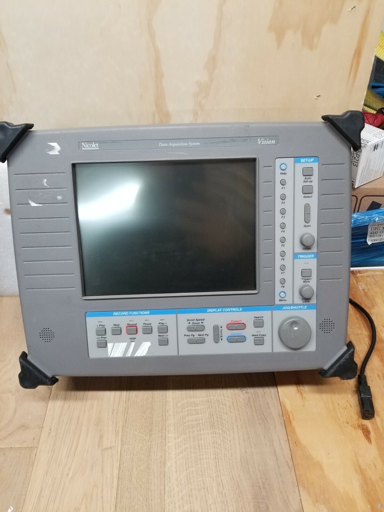 Nicolet Vision Data Acquisition System Portable Bench Top Recorder 16 Channels..