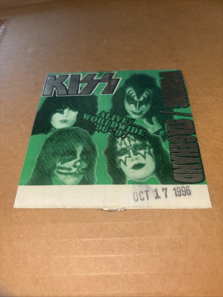 KISS Satin Pass Reunion Concert Tour Oct. 17,1996 Detroit Auburn Hills Vintage