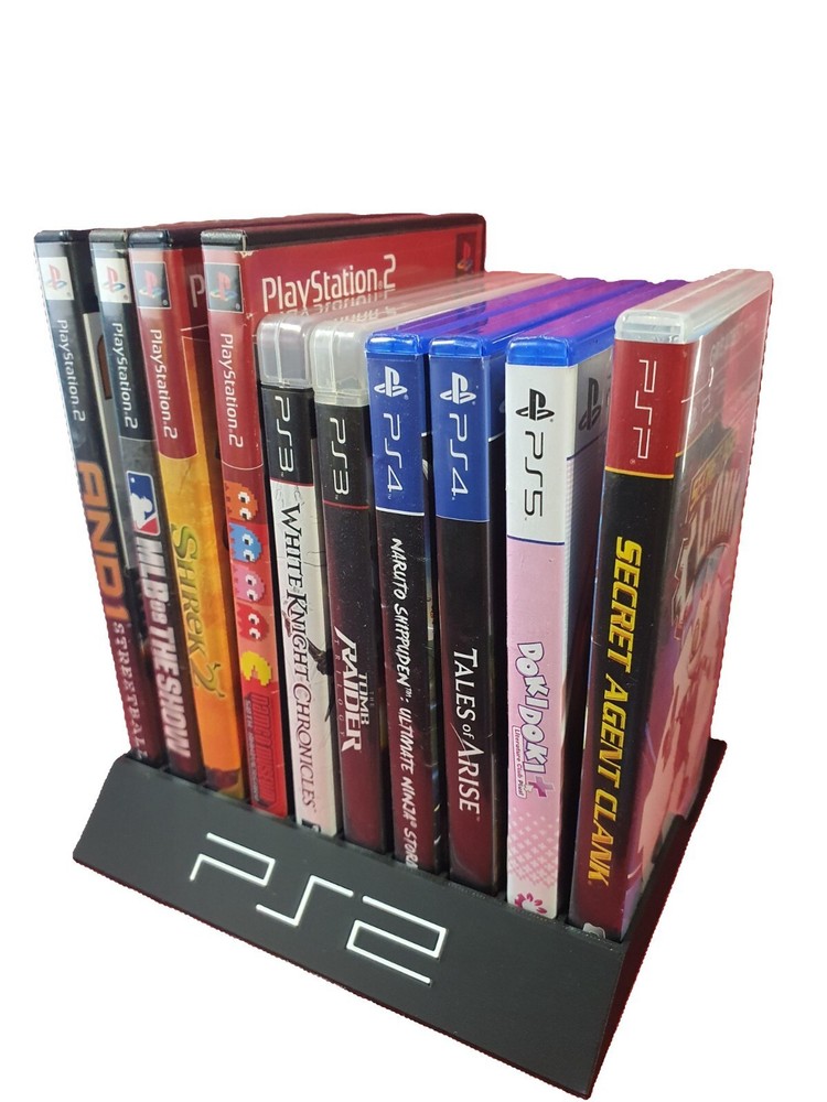 PlayStation 3 Game, Controller, Holder Display Case Holder PS3 PS2 Wall Mount