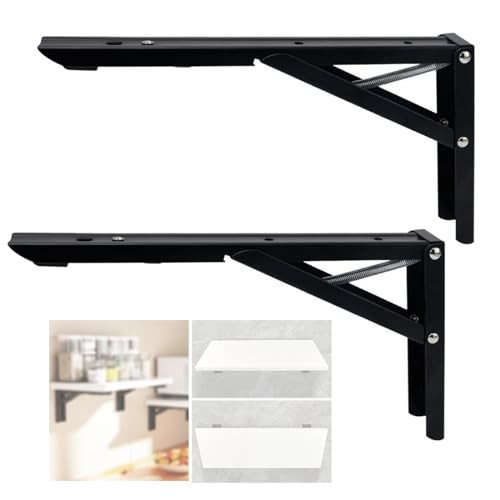 Wall Table Fold Down Hinge,90 Degree Self-Locking Folding Hinge,Save Space