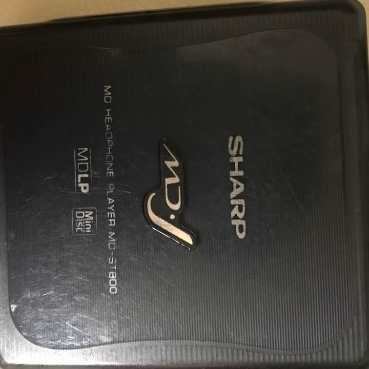 Sharp MD Player ST800 Without Battery Used