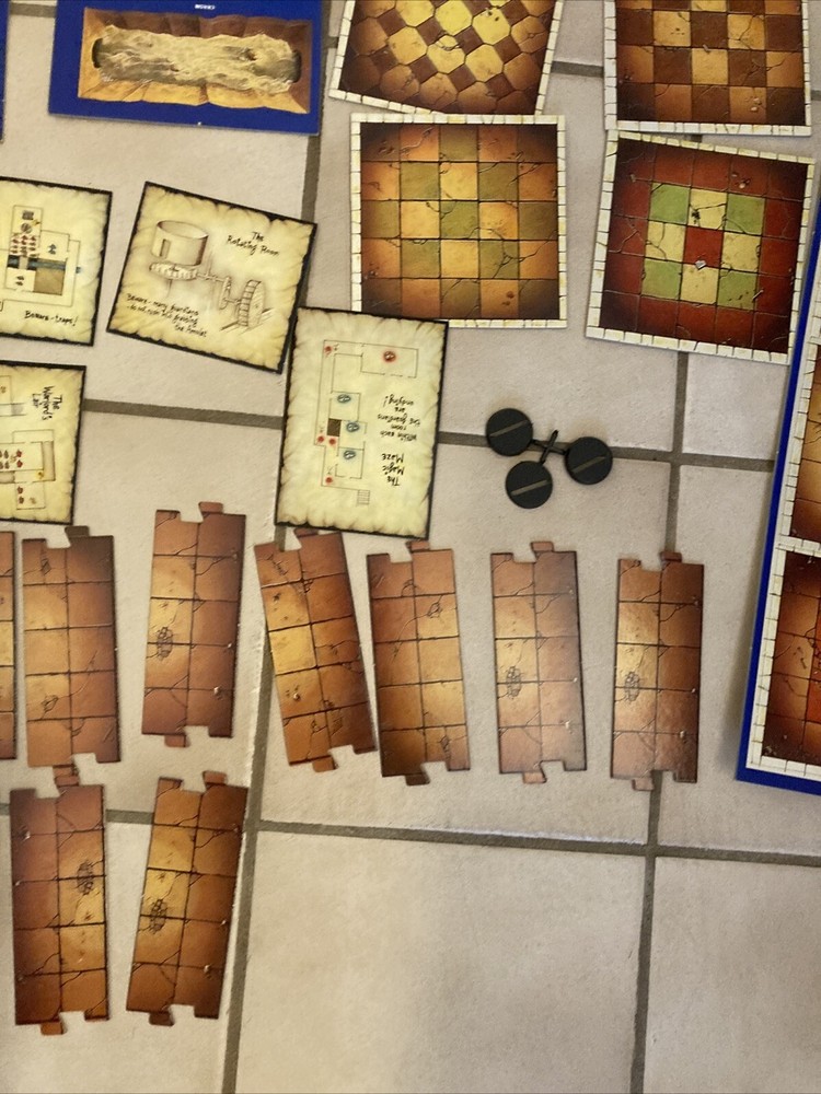 Advanced Heroquest Boardgame RPG Games Workshop 1990 (Mostly Complete) READ