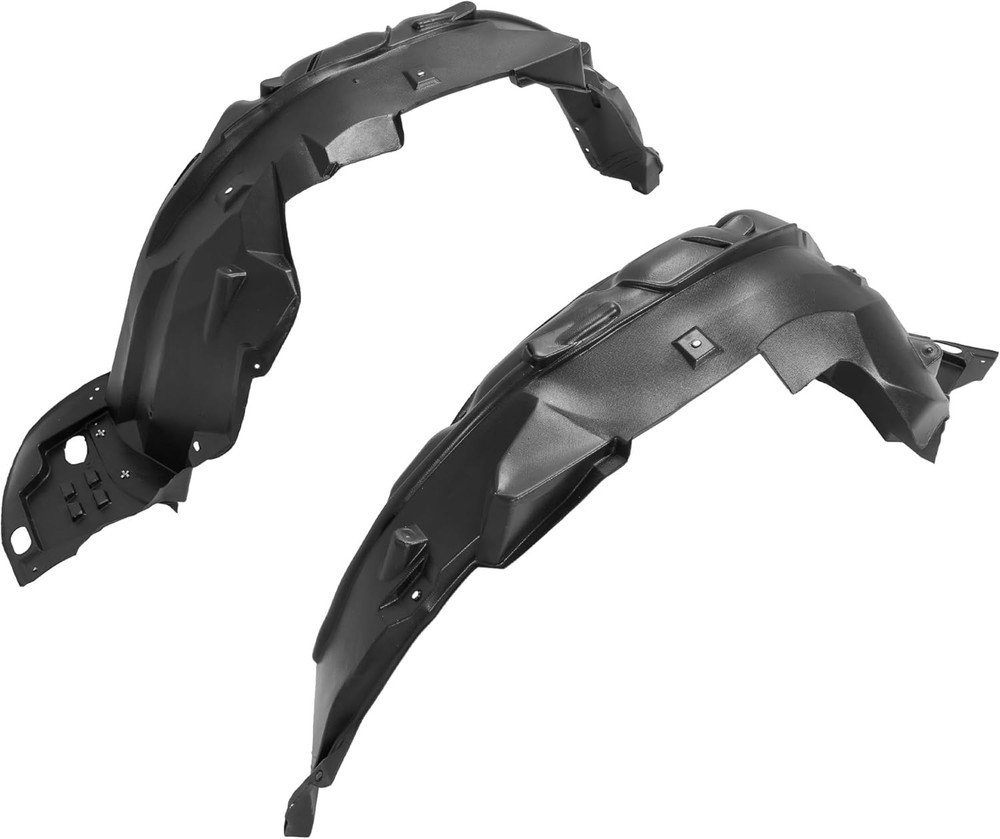 Front Pair Fender Liner Inner Panel Compatible with 2012-2015 Honda Civic
