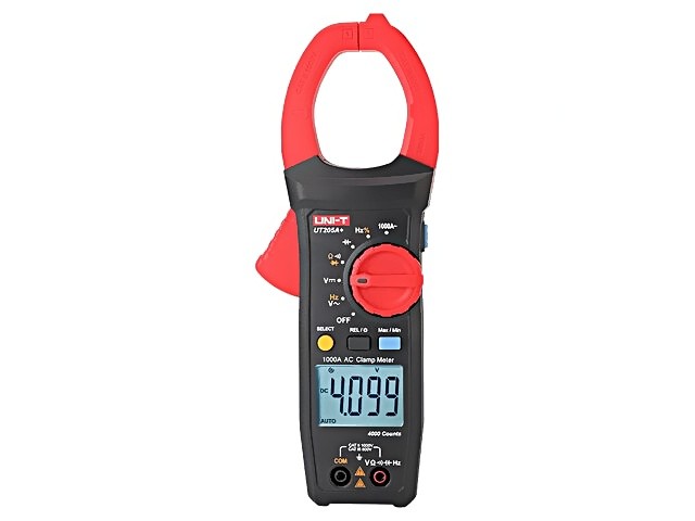 UT205A+ meter: multifunction digital, pliers LCD (4099) Ø conductivity: 45 mm...