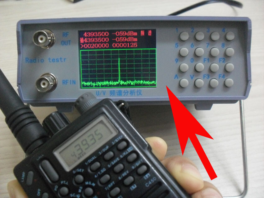 NEW UV UHF VHF dual band spectrum analyzer / tracking source tuning Duplexers