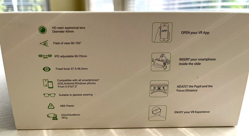 VR Shinecon Virtual Reality Glasses