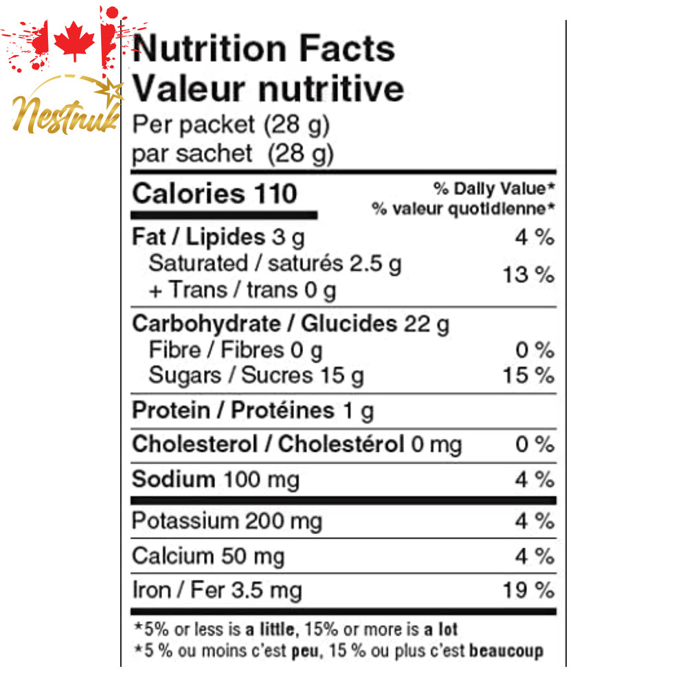 Tim Hortons Double Double Instant Coffee Packets | 8 Count
