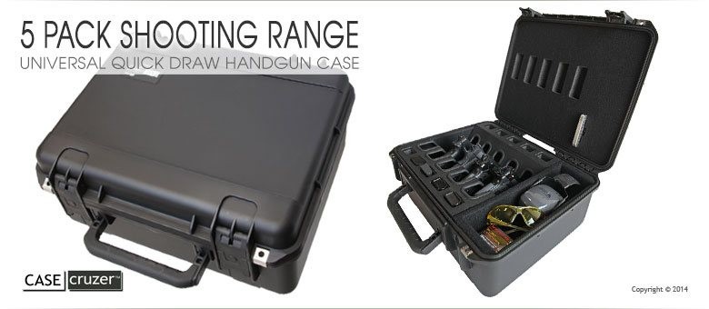 Case Cruzer 5 Pistol Range Case