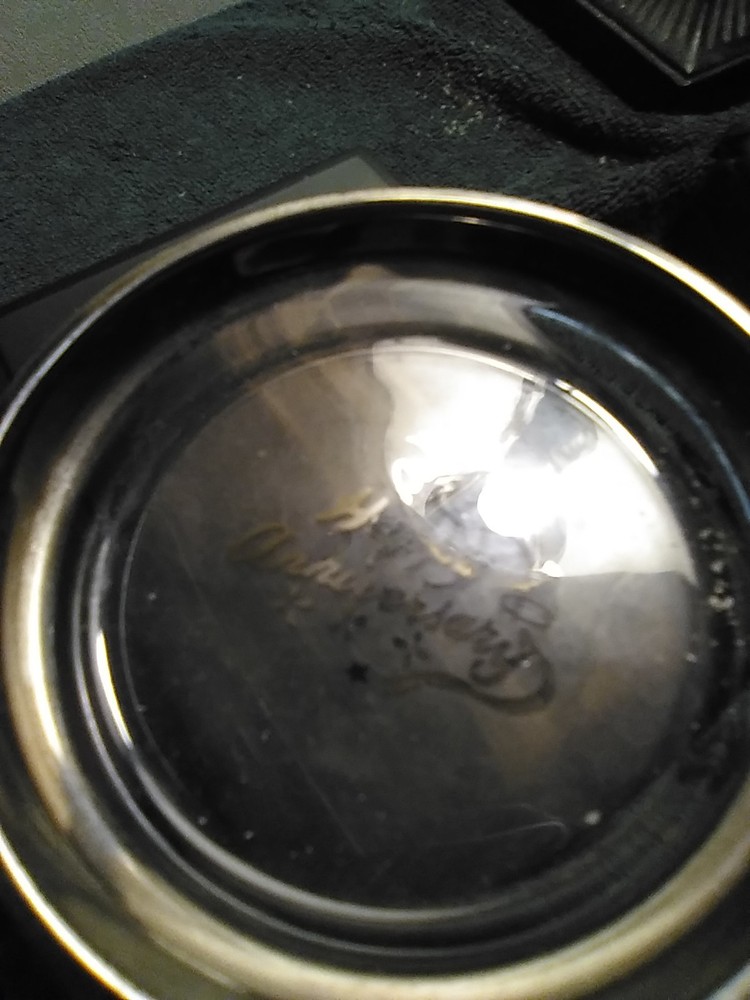 Depression Glass Coaster Very Old