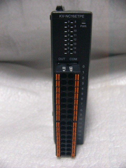 KEYENCE PLC KV-NC16ETPE IO USED