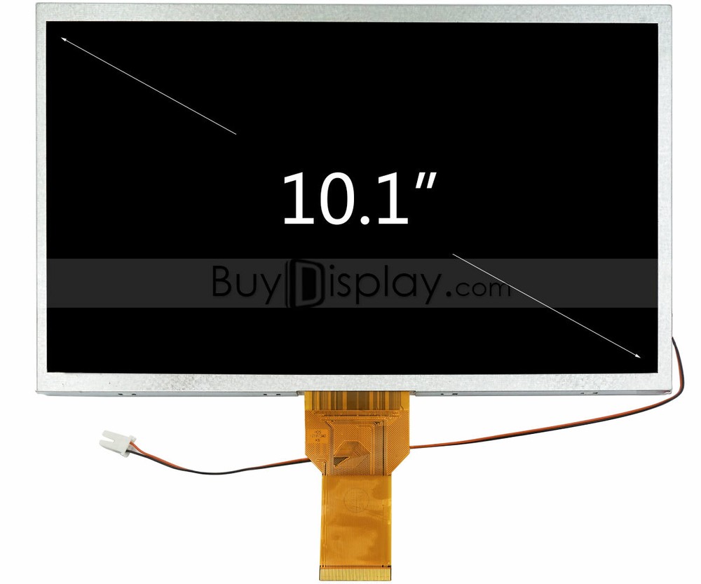 10.1"inch 1024x600 50 Pins TFT LCD Display Module w/Optional Touch Panel