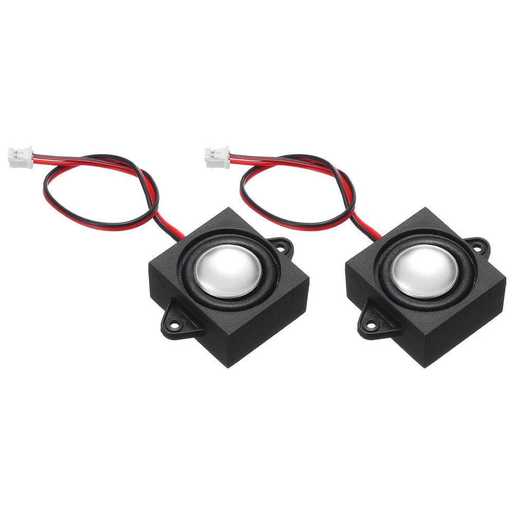 4 Pcs Speaker 3 Watt 8 Ohm Mini Speaker Micro Speaker with JST-PH2.0 Interface