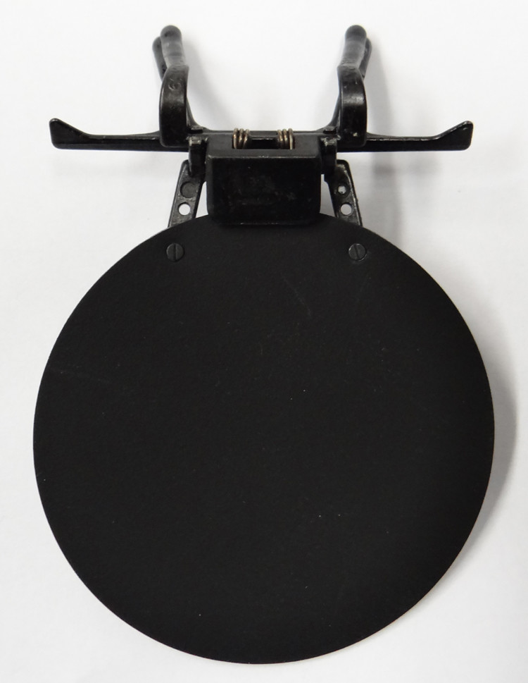 Eye Patch - WHITE OPAQUE, WHITE SOLID or BLACK - Clip On / Flip Up Occluder