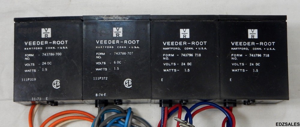 8 Veeder-Root Counter Modules - 743796, 743786, 177006