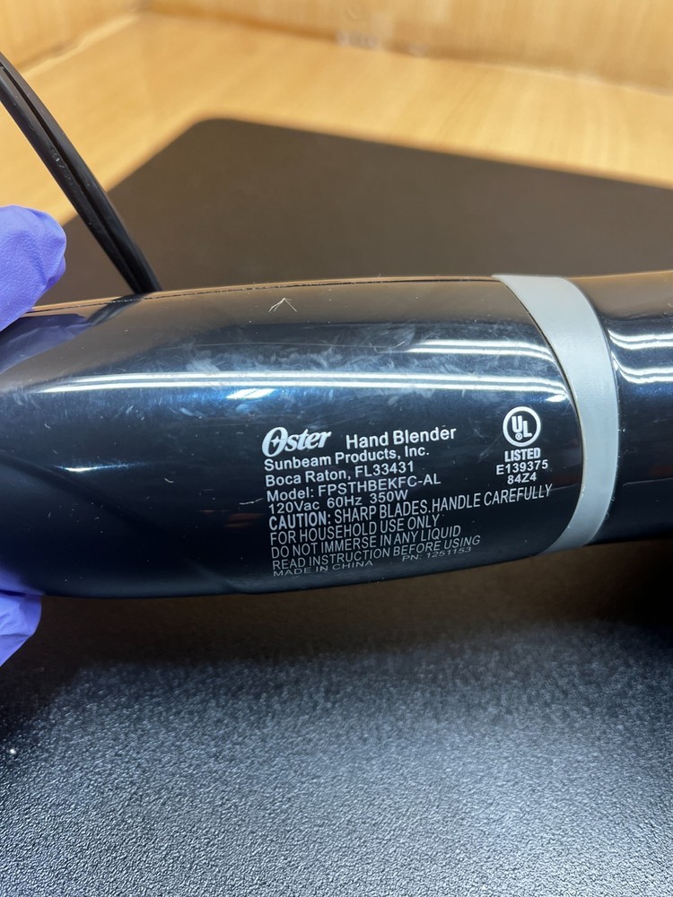 Oster Hand Immersion Blender With Chopper