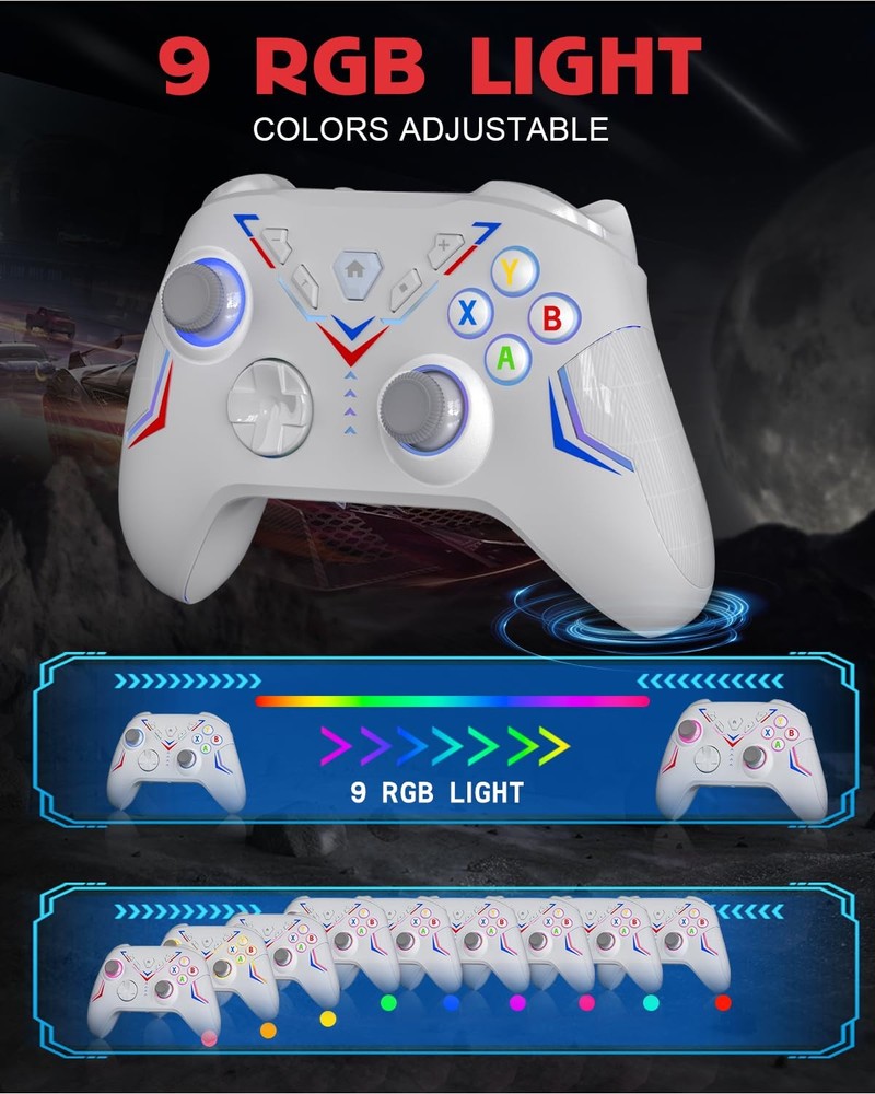 PC Controller for Windows (7/8/10/11), Compatible Switch and Steam Deck