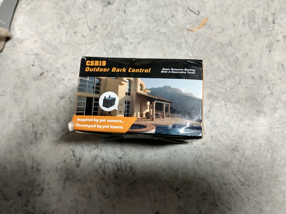 CSB19 Outdoor Bark Control