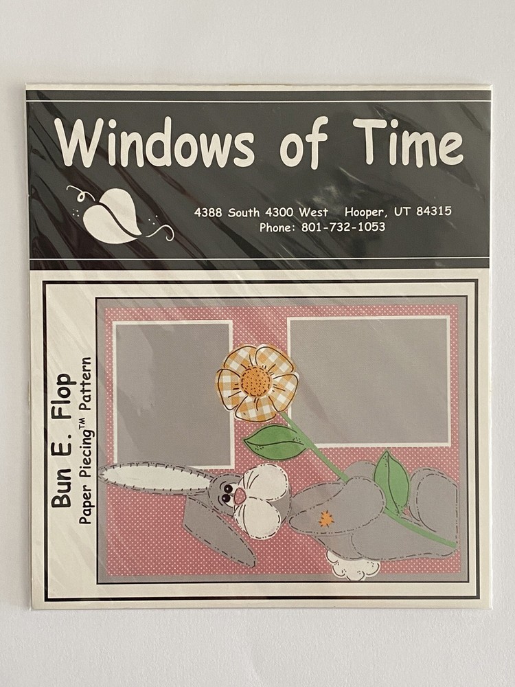 Windows of Time Paper Piecing Patterns - various patterns to choose from