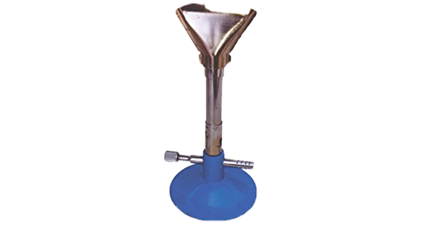 BUNSEN BURNER WITH FLAME SPREADER