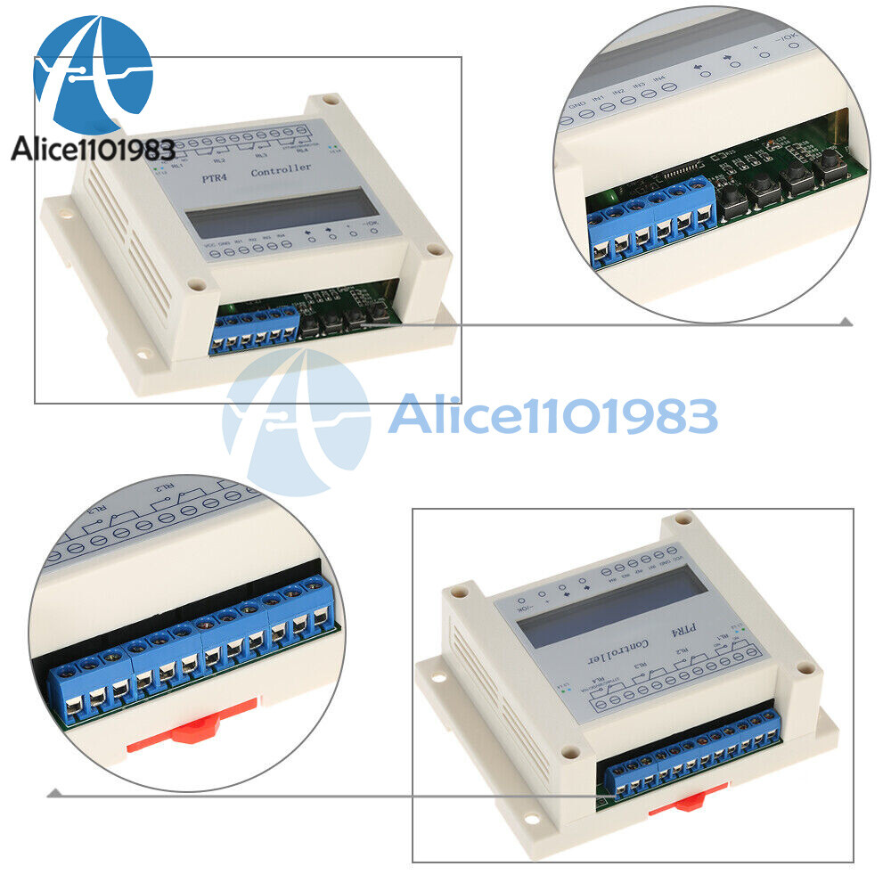 4 Channel Programmable Digital Time Relay Timer Controller Delay Switch Module